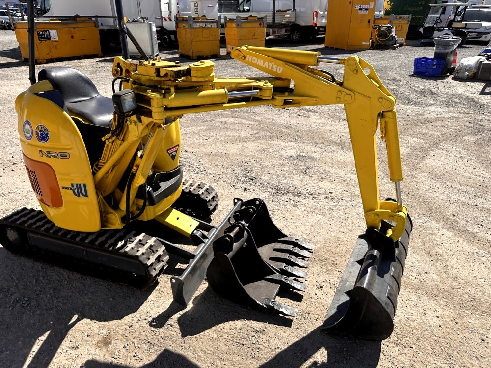 KOMATSU-MINI-PELLE SUR CHENILLES PC08UU-1F – Image 7