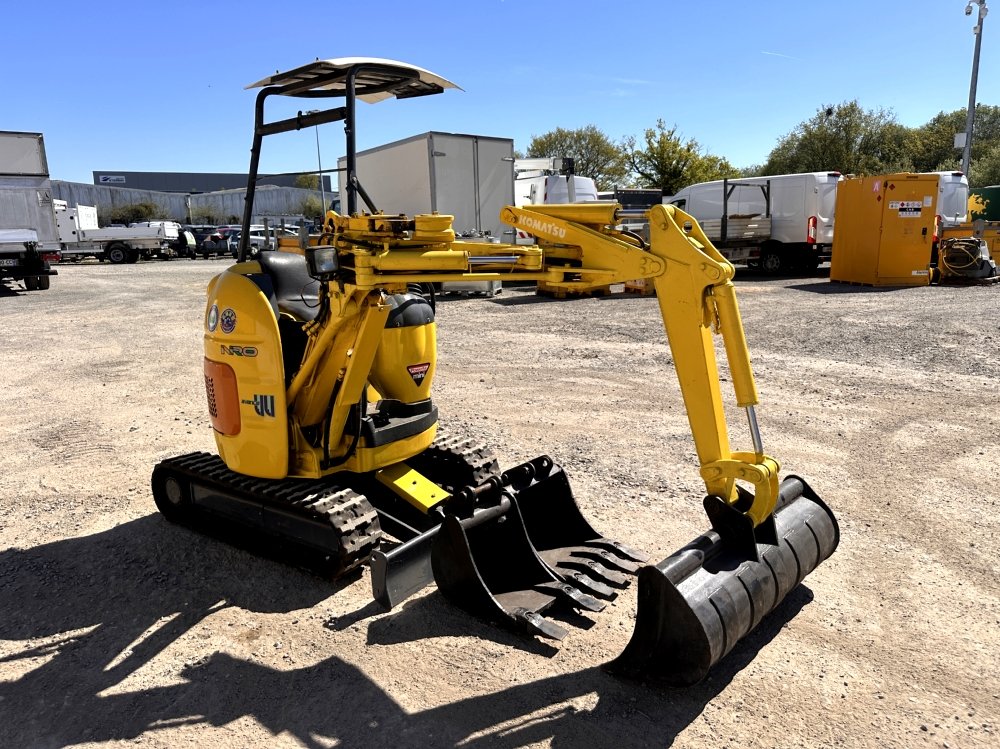 KOMATSU-MINI-PELLE SUR CHENILLES PC08UU-1F – Image 3