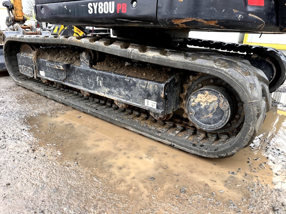 SANY-MIDI PELLE SUR CHENILLES SY80UPB – Image 13