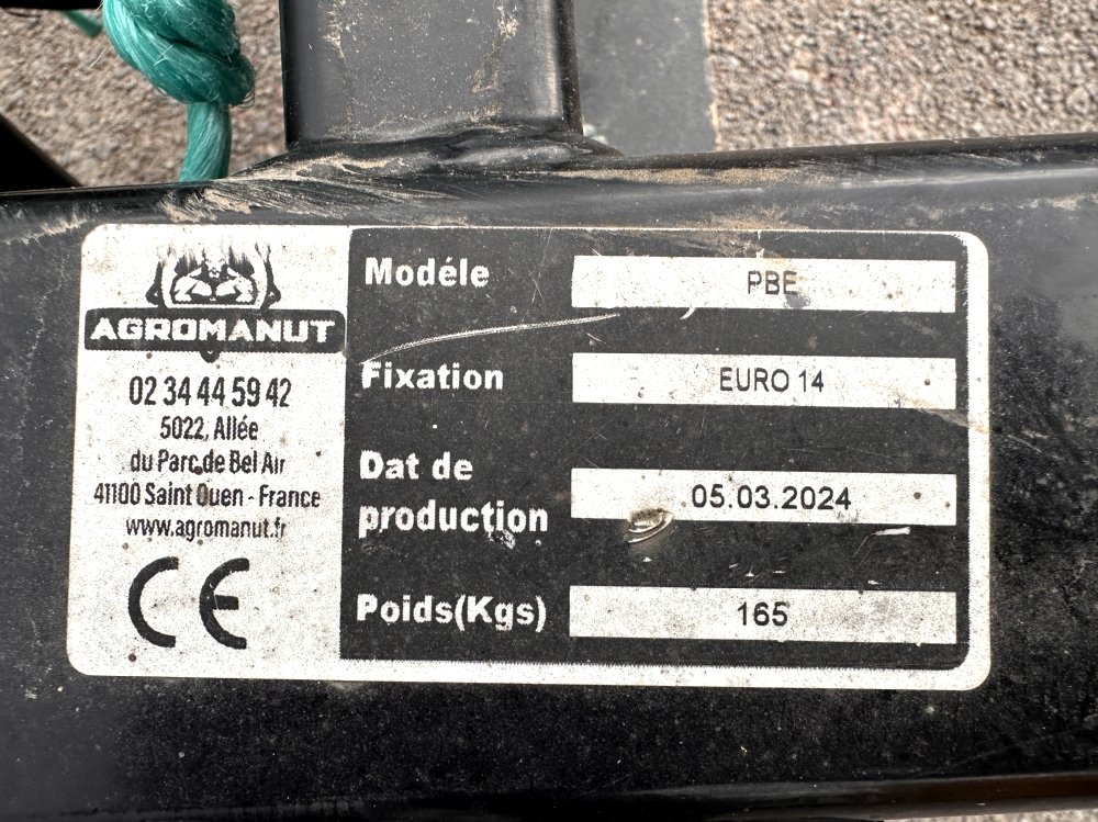 PINCE BOTTE AGROMANUT PBE-FIXATION EURO – Image 4