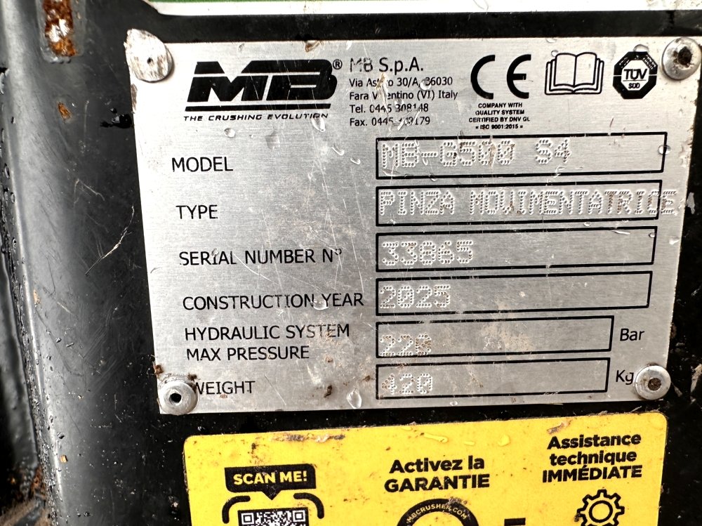 SANY-MIDI PELLE SUR CHENILLES SY80UPB – Image 23