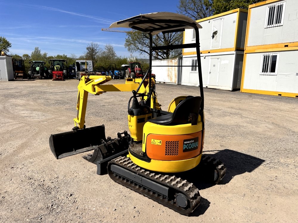 KOMATSU-MINI-PELLE SUR CHENILLES PC08UU-1F – Image 5