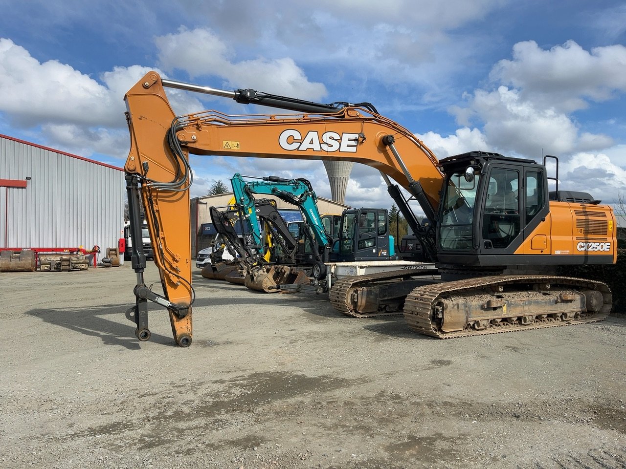 PELLE SUR CHENILLES CASE CX250E NLC