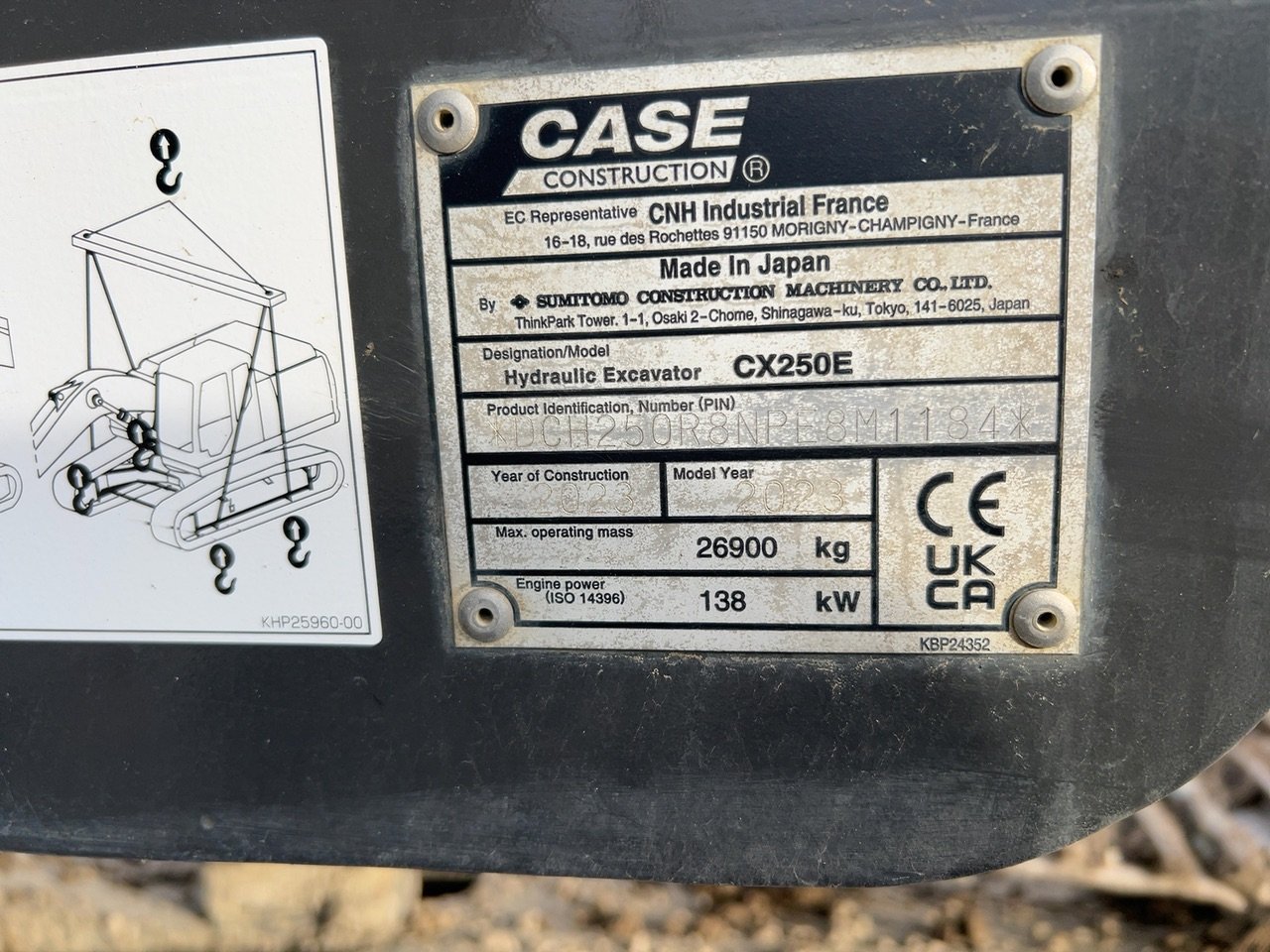 PELLE SUR CHENILLES CASE CX250E NLC – Image 41