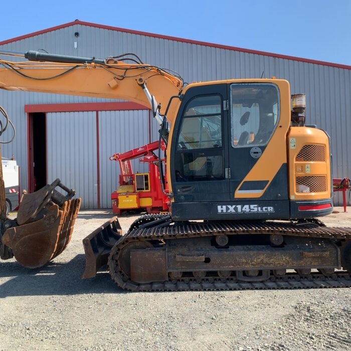 PELLE SUR CHENILLES HYUNDAI HX145 LCR AVEC 2 GODETS