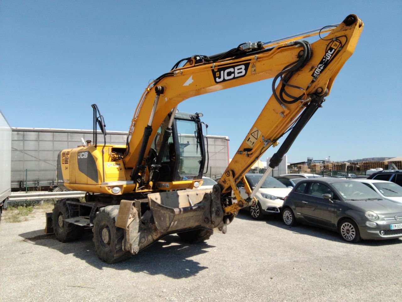 JCB-PELLE SUR PNEUS JS145W – Image 6