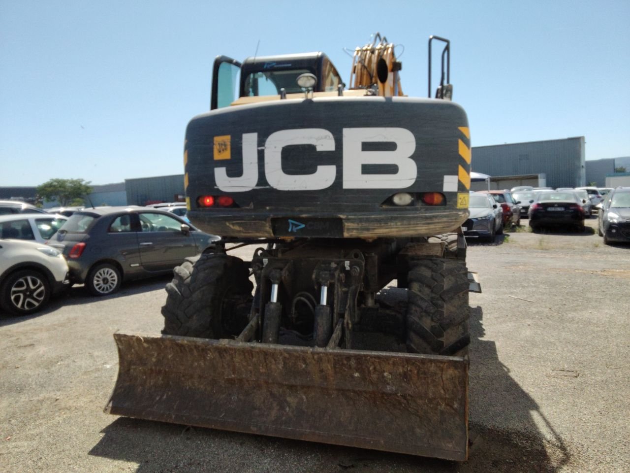 JCB-PELLE SUR PNEUS JS145W – Image 7