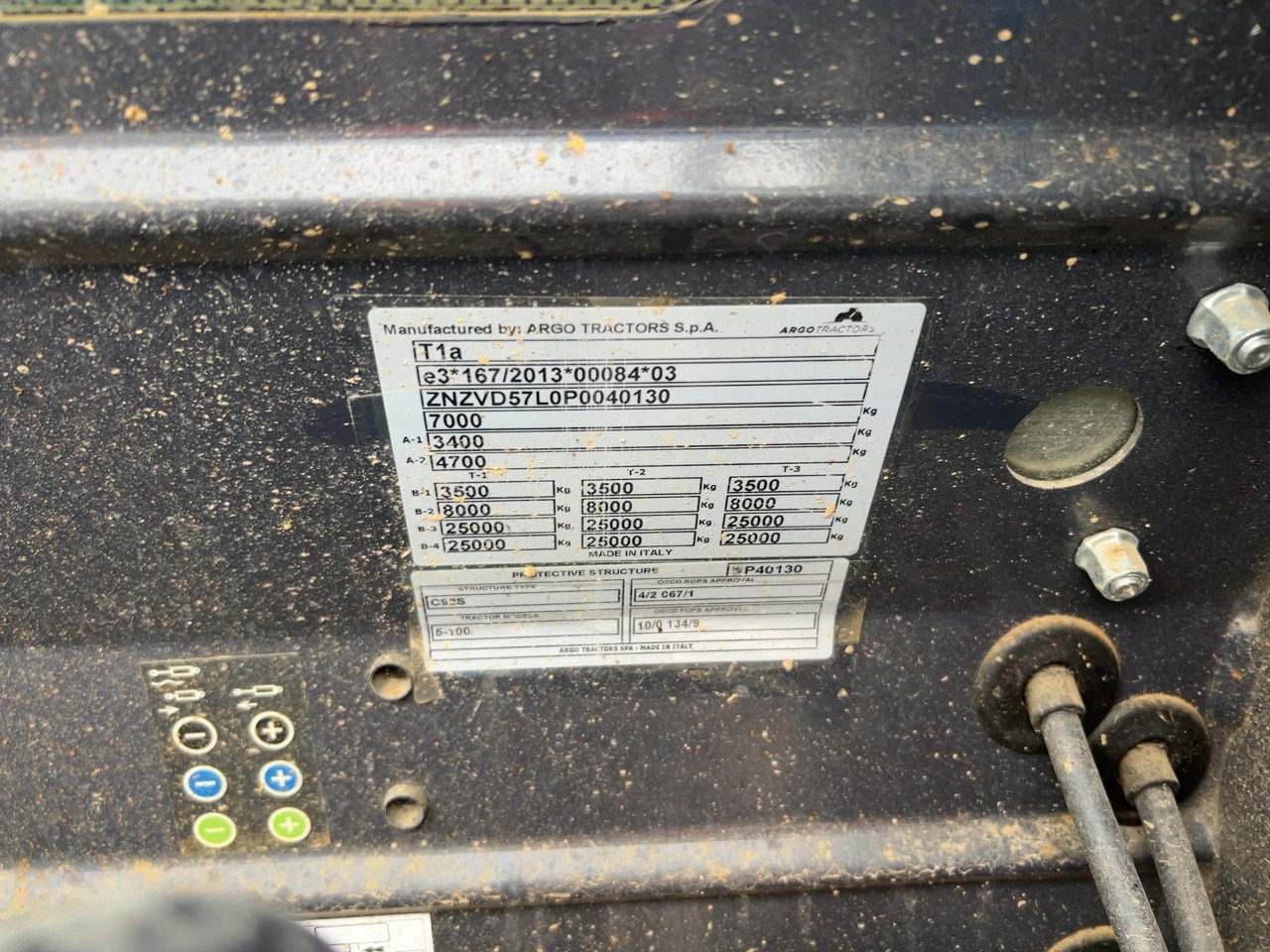 LANDINI TRACTEUR AGRICOLE SERIE 5.100 RELEVAGE AVANT – Image 14