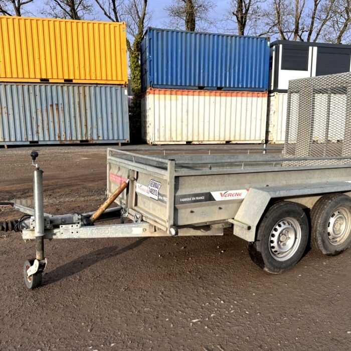 VERENE-REMORQUE BASCULANTE 2 ESSIEUX 2 TONNES SERIE PRO