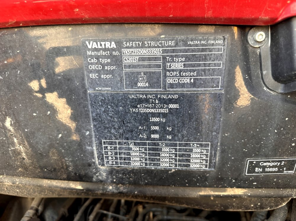 VALTRA-TRACTEUR AGRICOLE T 235 – Image 16