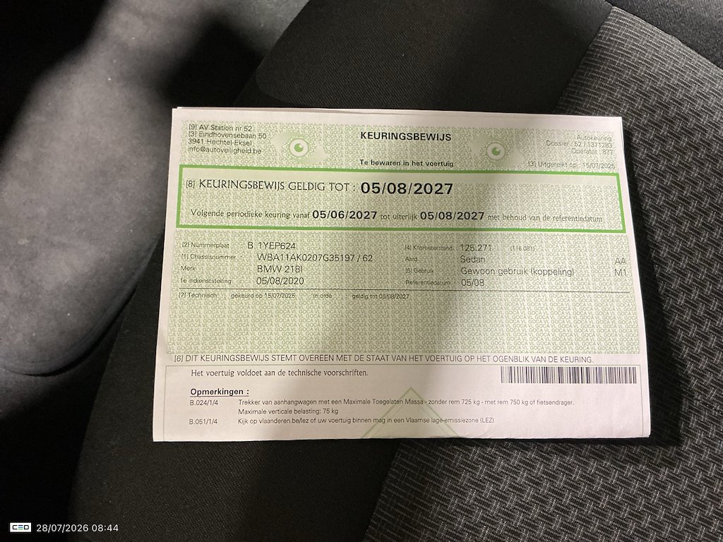 BMW 2 Gran Coupé 218iA 2020 – Image 23